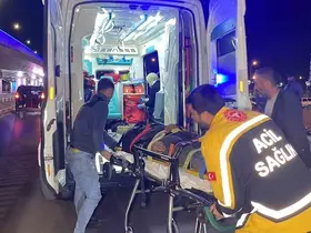 Karaman’da motosiklet yayaya çarptı: 2 yaralı
