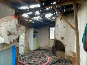 Karaman’da müştemilatta çıkan yangın eve sıçramadan söndürüldü
