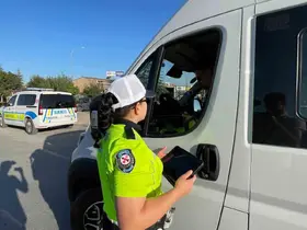 Karaman’da okul servislerine denetim
