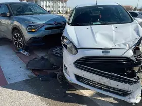 Karaman’da yaşanan kaza ucuz atlatıldı
