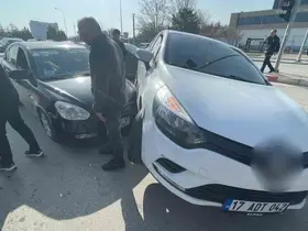 Karaman’da yaşanan kaza ucuz atlatıldı
