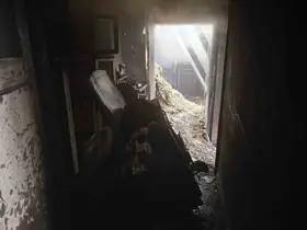 Karapınar’da yangın çıkan ev kullanılamaz hale geldi
