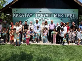 Karatay Tabiat Mektebi’nde eğitim dönemi tamamlandı
