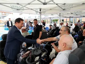 Karatay’da 80 akülü araç ihtiyaç sahiplerine teslim edildi
