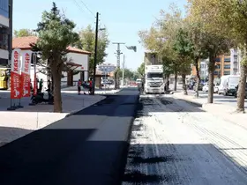 Karatay’da ulaşım için bir etap daha yenileniyor
