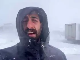 Karayazı’da fırtına etkili oluyor
