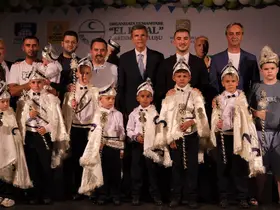 Kardeş şehir Üsküp’te sünnet şöleni düzenlendi