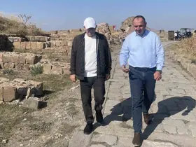 Kars Valisi Ziya Polat, Ani Ören Yeri’nde
