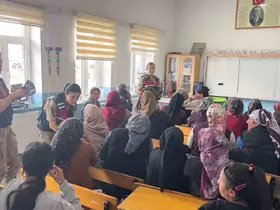 Kars’ta 152 vatandaşa KADES ve 6284 sayılı Kanun anlatıldı

