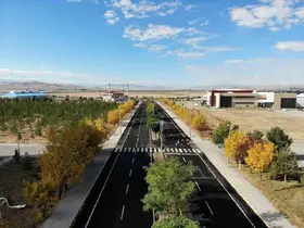 Kars’ta renk tonuna bürünen ağaçlar büyüledi