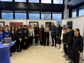 Kartepe’de filografi sergisi sanatseverlerle buluştu
