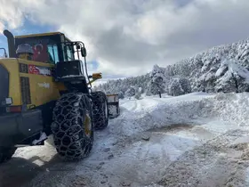 Kastamonu’da kar sebebiyle 611 köye ulaşım sağlanamıyor
