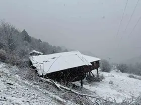 Kastamonu’da Nisan sonunda kar sürprizi
