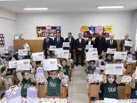 Kastamonu’da öğrenciler karne sevinci yaşadı
