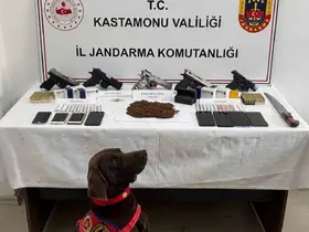Kastamonu’da uyuşturucu ve silah operasyonu: 3 tutuklama
