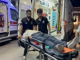 Kavgayı ayırmak isteyen kişi darp edildi
