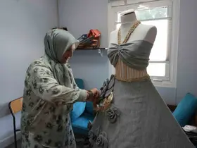 Kavurucu sıcaklarda kenevirden üretilen kıyafetlere yoğun ilgi

