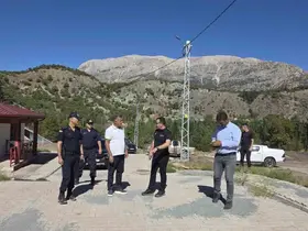 Kaymakam Algın, deprem konutlarındaki çalışmaları inceledi
