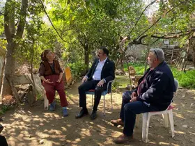 Kaymakam Ateş, vatandaşların evlerine misafir oldu
