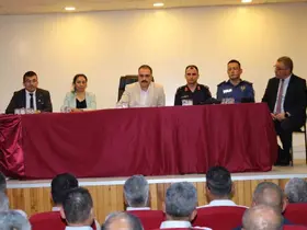 Kaymakam Battal, muhtarlarla bir araya geldi
