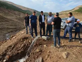 Kaymakam Demirer, köylerde yürütülen çalışmaları inceledi
