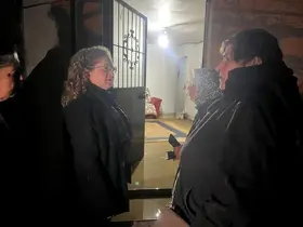 Kaymakam Doğru yağış sonrası vatandaşların yanında
