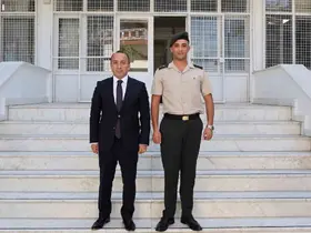 Kaymakam Erdoğan, Çınar’a yeni görevinde başarı diledi
