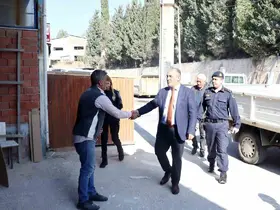 Kaymakam İlhan, sanayi esnafının sorunlarını dinledi
