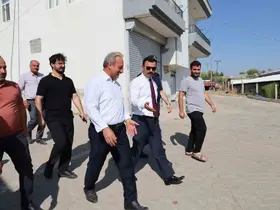 Kaymakam Soysal köylerde incelemelerde bulundu
