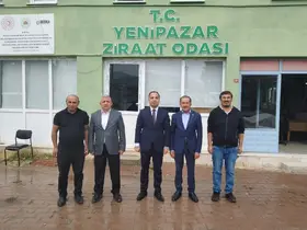 Kaymakam Uçar’dan sağlık ve tarım alanında incelemeler
