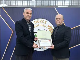 Kaynaşlı emniyet müdürü Manisa’ya tayin oldu
