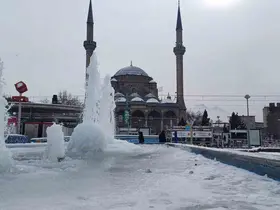 Kayseri buz tuttu: 2 ilçede hava sıcaklığı -23 olarak ölçüldü
