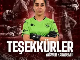 Kayseri Kadın Futbol Kulübü’nde Yağmur Karademir ile yollar ayrıldı
