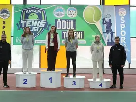 Kayseri Tenis Ligi tamamlandı
