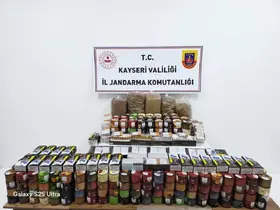 Kayseri’de 9 bin 660 adet içi tütün doldurulmuş makaron ele geçirildi
