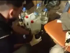 Kayseri’de sahte alkol üreten şahıs yakalandı
