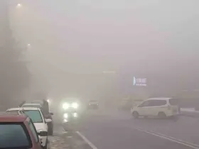 Kayseri’de sis görüş mesafesini düşürdü
