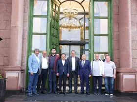 Kayserispor, Bursaspor yönetimini ağırladı
