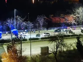 Kaza sonrası kavgaya tutuştular
