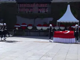 Kazada şehit olan polis memuru için cenaze töreni düzenleniyor
