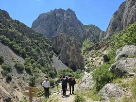 Kazankaya Kanyonu’nun daima gezilen ve ziyaretçi alan turizm merkezi olması hedefleniyor
