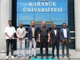 KBÜ ile Somali Baidoa International University arasında akademik iş birliği görüşmesi
