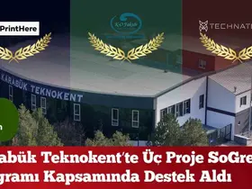 KBÜ mezunları ve akademisyenlerinin kurduğu 3 firmaya SOGREEN desteği
