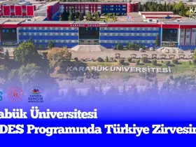 KBÜ, ÜNİDES programında Türkiye birincisi
