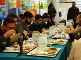 KBÜ’de uluslararası öğrenci iftarı düzenlendi

