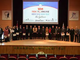 KBÜFEST’e katkı sunanlara teşekkür belgesi
