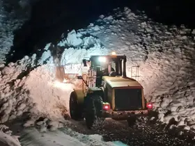 Kemaliye’de kapanan grup köy yolları ulaşıma açıldı
