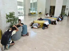 Kepez’de deprem ve yangın tatbikatı
