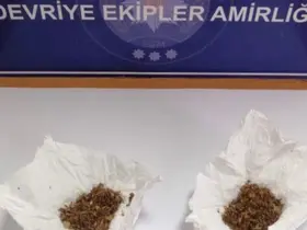 Keşan’da polis tarafından durdurulan şüphelinin üzerinden uyuşturucu ele geçirildi
