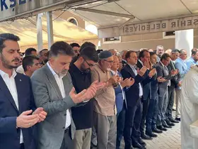 Kestel Belediye Başkanının trafik kazasında hayatını kaybeden amcası son yolculuğuna uğurlandı
